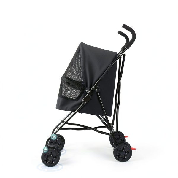 SAVEYOUR Pet Stroller Lightweight Foldable Cat Dog Stroller-6