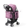Pet Stroller NChanmar Linen Design for Small Pets-2