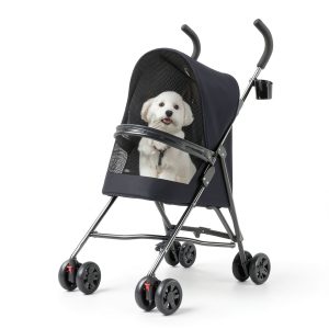 SAVEYOUR Pet Stroller Lightweight Foldable Cat Dog Stroller-0