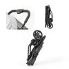 MKSY Pet Stroller Grey Foldable Double Carrier Shock-3