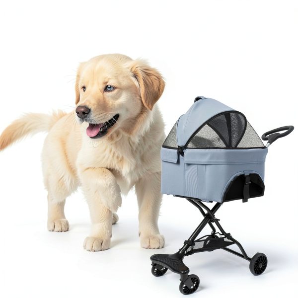 Tokenkuko Pet Stroller for Dogs-4
