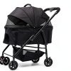 OMDOCA Pet Stroller Lightweight Foldable Carrier Car Seat-6