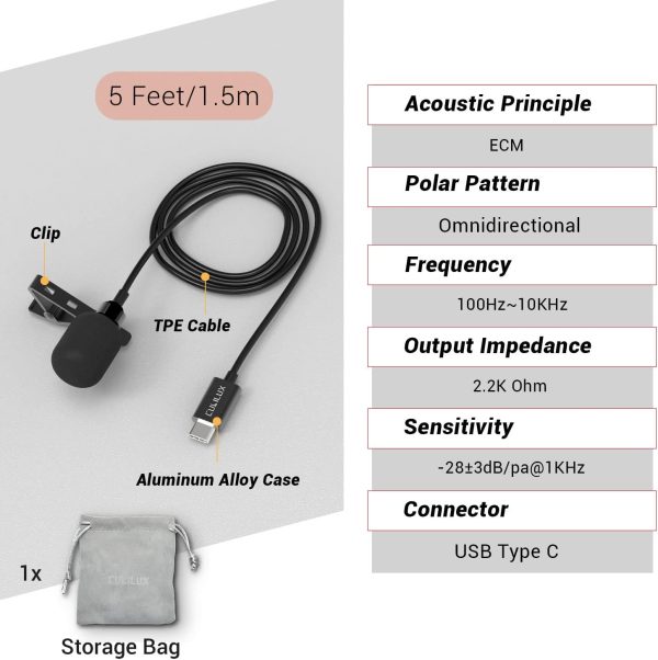 Cubilux E03-01 USB C Microphone-5