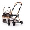 Dec-Mec Pet Stroller Oxford Cloth 2 Point Harness Beige-4