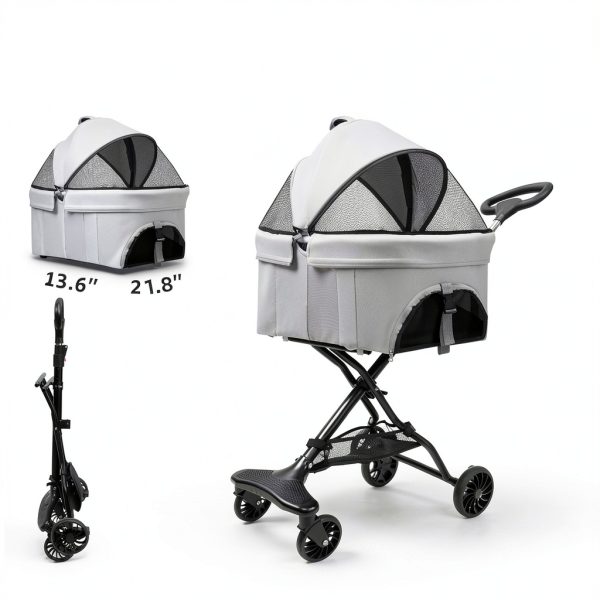 Tokenkuko Pet Stroller for Dogs-1
