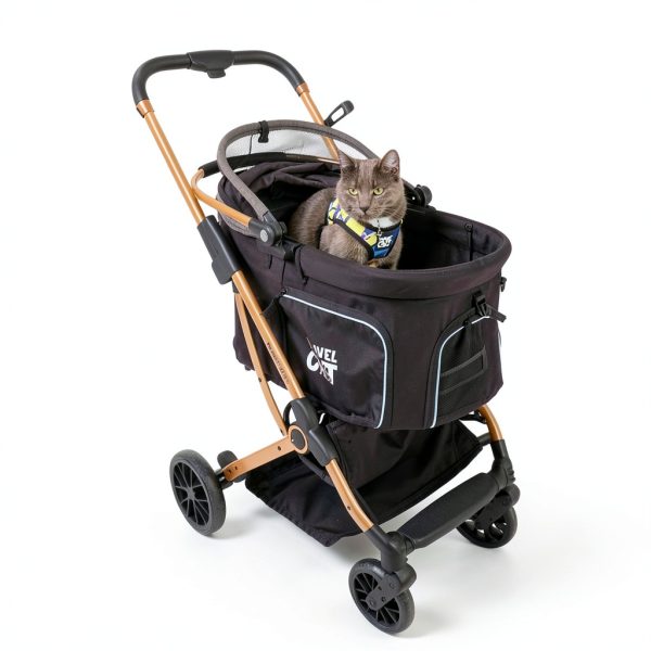 Your Cat Backpack Cat Stroller Travel Carrier Aluminum Frame-1