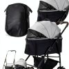 OMDOCA Pet Stroller Lightweight Foldable Carrier Car Seat-5