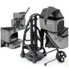 Pet Stroller Acesolid Carbon Steel Blue Baby-3