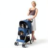 Giantex Pet Stroller Oxford Cloth Safety-1