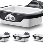 Saucemoto Dip Clip Car Vent Sauce Holder Black Plastic-0