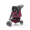 Petique Razz Berry Pet Stroller for Cats and Dogs-3