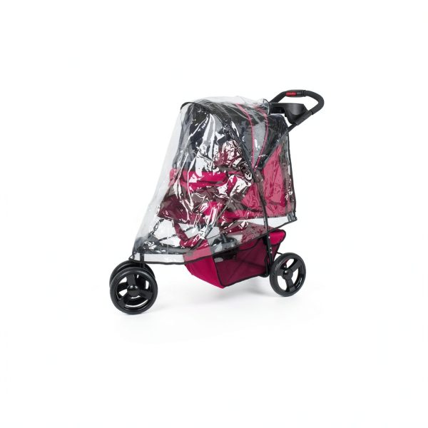 Petique Razz Berry Pet Stroller for Cats and Dogs-9