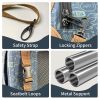 Petseek Cat Stroller Navy Aluminum Frame Nylon Carrier-2