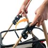 Tokenkuko Pet Stroller 3-in-1 Golden Oxford Cloth-3