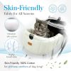Ibiyaya Pet Stroller Cushion Thames Green Reversible Comfort-3