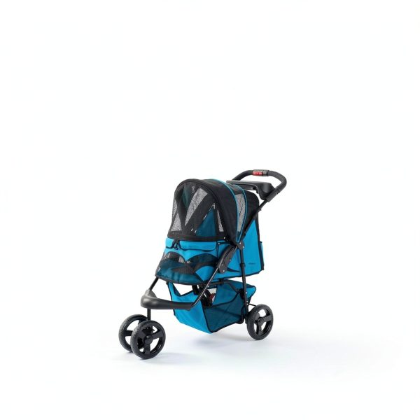 Petique Pet Stroller Durable Design for Dogs Cats-2