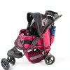Petique Razz Berry Pet Stroller for Cats and Dogs-10