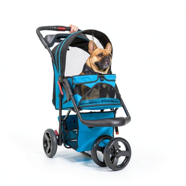 Petique Pet Stroller Durable Design for Dogs Cats-8