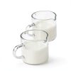 Qipecedm Espresso Cups Clear Insulated Dishwasher Safe-2