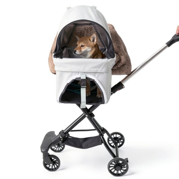 Tokenkuko Pet Stroller for Dogs-5