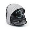 LEMY Pet Stroller for Cats Grey Stainless Steel-2