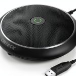 CMTECK USB Conference Mic Dark Black Plug and Play-0
