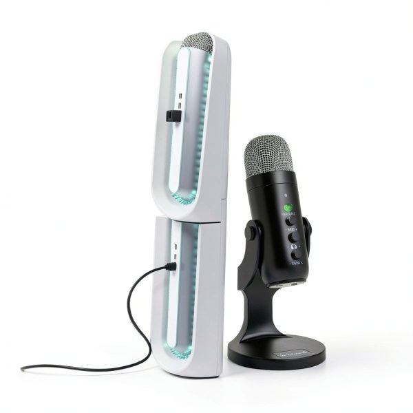 Wireless Desktop Mic ZealSound ABS Black Creators-2