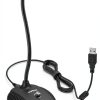FIFINE USB Gooseneck Microphone ABS Design for PC-0