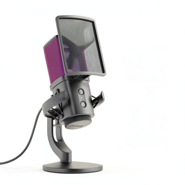 USB microphone Ugreen Black Metal Design-4