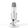 ZealSound K66W USB Gaming Microphone White Compact Studio Mic with-1
