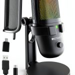 Retekess Computer Microphone Black FAUF9672A-0