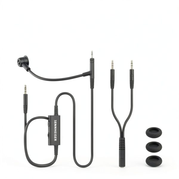 Sennheiser HD 500 BAM Microphone with Boom Arm Noise Reduction 3.5mm-2
