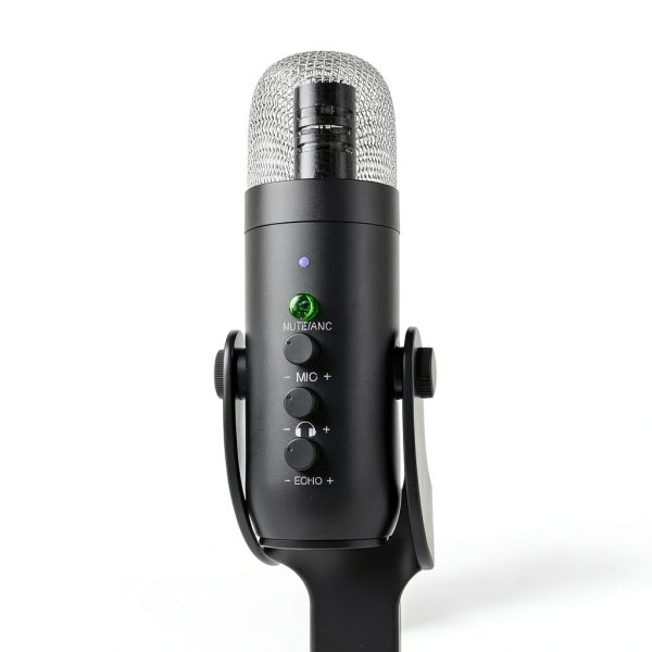 Wireless Desktop Mic ZealSound ABS Black Creators-3