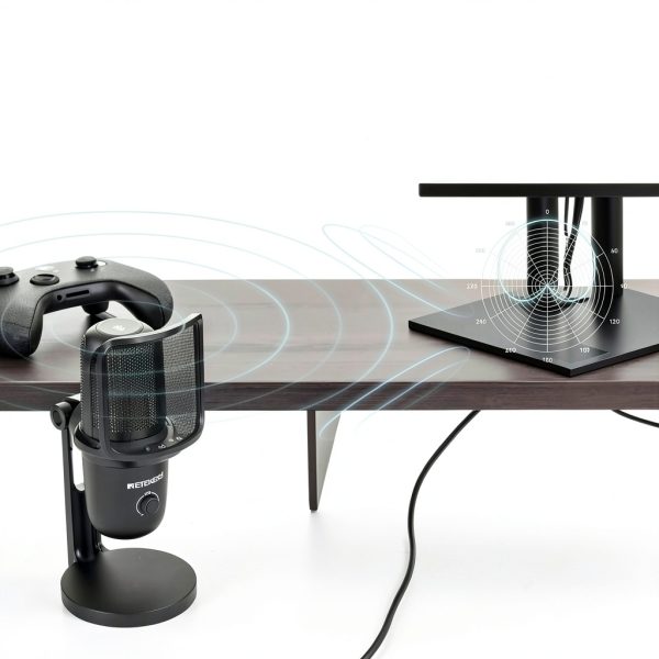Retekess Computer Microphone Black FAUF9672A-1