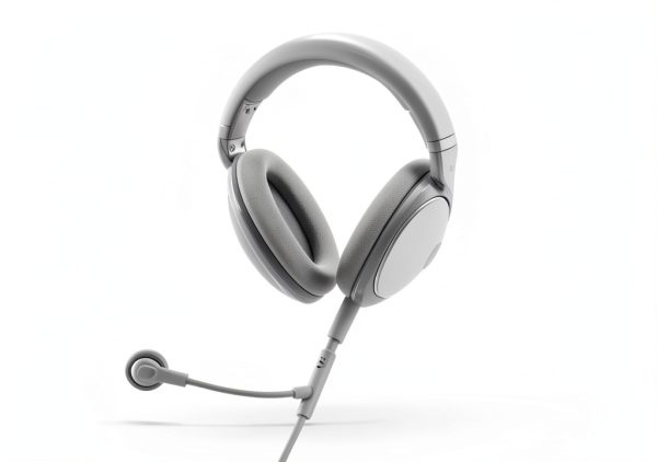 Sennheiser HD 500 BAM Microphone with Boom Arm Noise Reduction 3.5mm-9