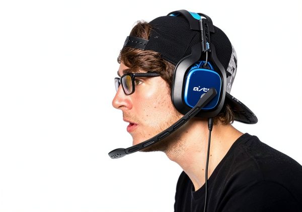 Gaming Boom Mic LOL PARTY Plastic Design for PC-2