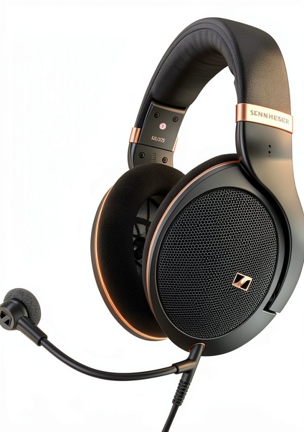 Sennheiser HD 500 BAM Microphone with Boom Arm Noise Reduction 3.5mm-6