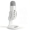 ZealSound K66W USB Gaming Microphone White Compact Studio Mic with-2