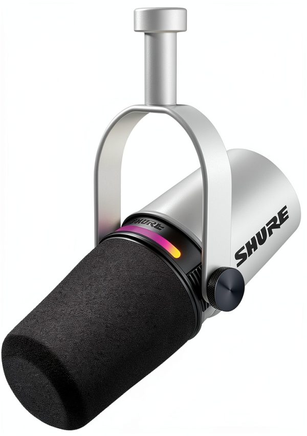 Shure MV7+ USB XLR Podcast Microphone Metal Design-0