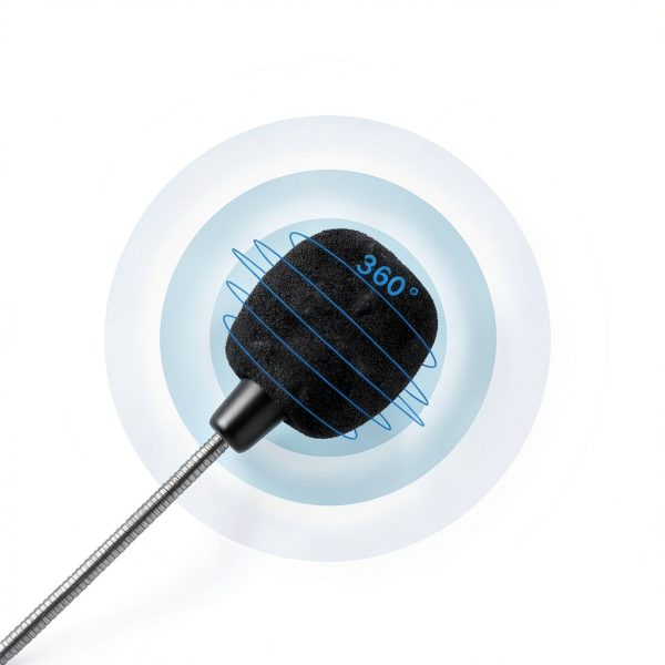 USB Microphone ChanGeek Gooseneck Aluminum Design-4