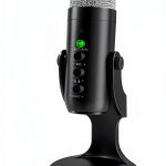 Wireless Desktop Mic ZealSound ABS Black Creators-0