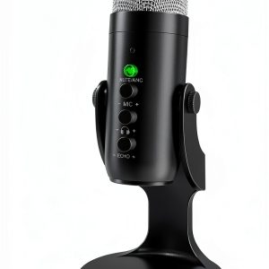 Wireless Desktop Mic ZealSound ABS Black Creators-0