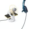 ZealSound K66W USB Gaming Microphone White Compact Studio Mic with-5