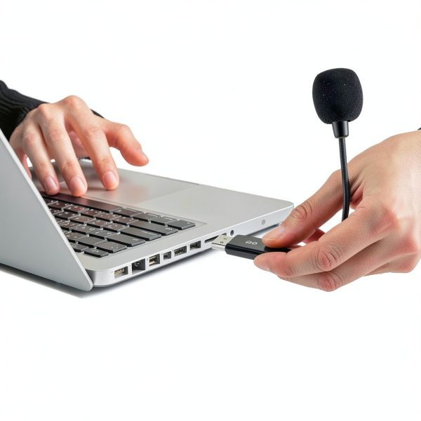 USB Microphone ChanGeek Gooseneck Aluminum Design-1