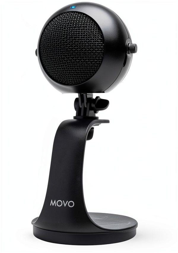 USB Microphone Movo WebMic Crystal Cardioid-0