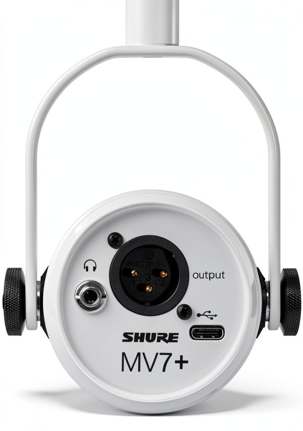Shure MV7+ USB XLR Podcast Microphone Metal Design-7