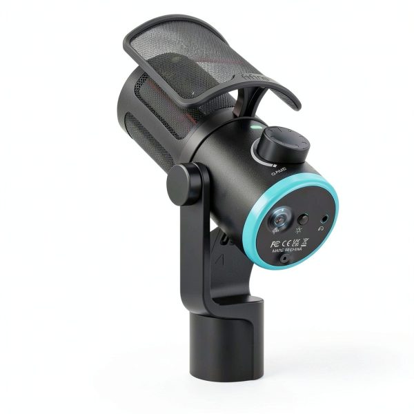 FIFINE AM6 Condenser USB Microphone Black Gaming-6
