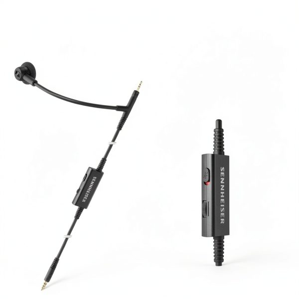 Sennheiser HD 500 BAM Microphone with Boom Arm Noise Reduction 3.5mm-7