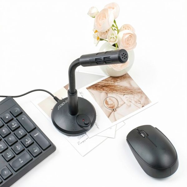 USB microphone LANDIBO QWE900 Omni Noise Reduction-4