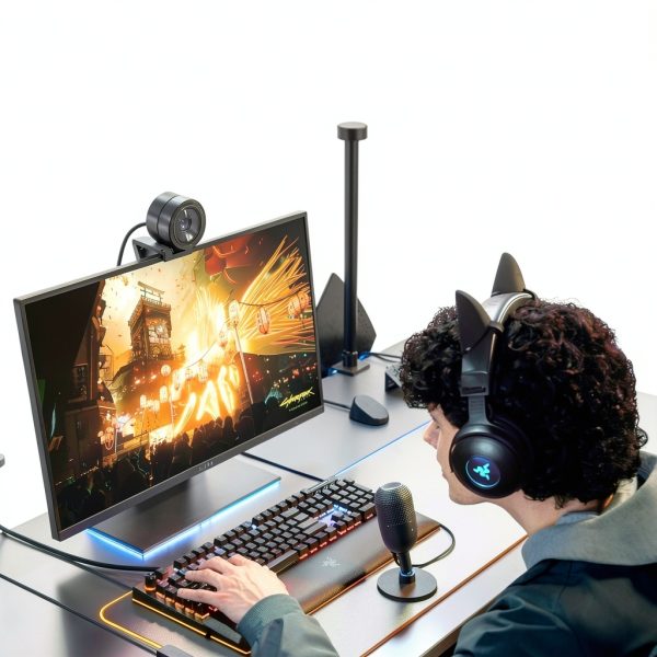 Razer Condenser Gaming Microphone Supercardioid Shock Absorber Black-5